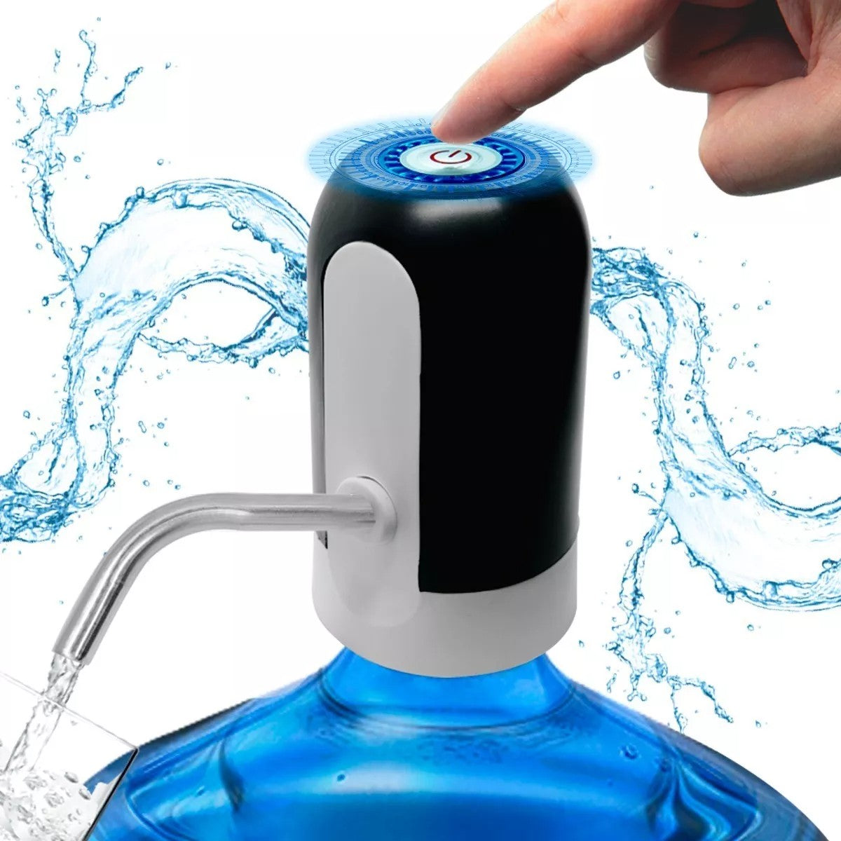 Bomba Elétrica Recarregável para Galão de Água | Praticidade e Conforto